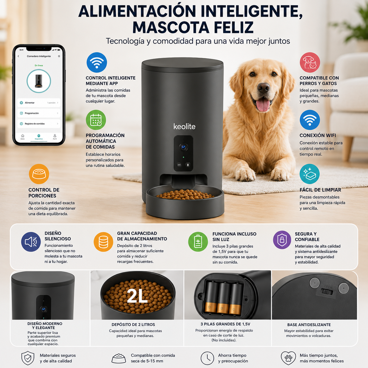 keolite  Smart Pet Feeder