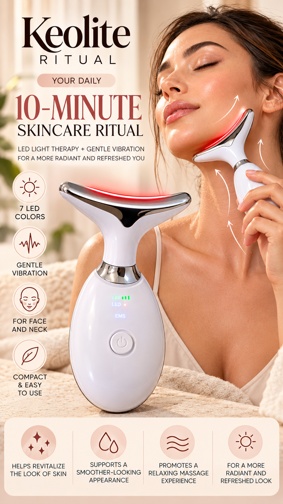 Keolite Ritual — Masajeador Facial